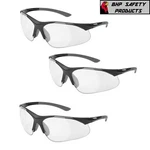 (3 Pair) Elvex RX-500C Full Magnifier Reader Safety Glasses 0.5-2.5 Strength. Fixed Price $33.50.