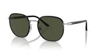 Persol PO115SJ Square Sunglasses 52-20-145 Black Green Lenses *new W/ Case*. Fixed Price $149.99.