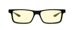 New Gunnar Computer Glasses Vertex Reader +2.5 54-16 Onyx Black W/ Amber Yellow. Fixed Price $26.00.
