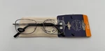 Icu Eyewear Dr. Dean Edell Reading Glasses 1.50 Magnification Silver Black Frame. Fixed Price $16.99.