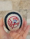 Mlb Swarovski Crystal Ny Yankees Baseball Bling Sports Lover Gift. Fixed Price $500.00.