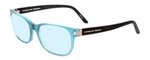 Porsche P8250-C Unisex Multi-focus Blue Light Glasses In Crystal Aqua Black 55MM. Fixed Price $309.95.