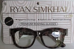 Ryan Simkhai Thick Frame Blue Light Blocking Reading Glasses Tortoise New. Fixed Price $25.49.