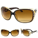 Women Classy Elegant Retro Bifocal Reading Sun Glasses Readers Bling Brown Frame. Fixed Price $14.99.