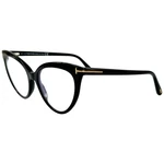Tom Ford TF5674 Womens Plastic Eyeglass Frame 001 Shiny Black 54-17 Italy. Fixed Price $235.96.