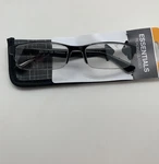 Essentials Reading Glasses Percy Black By Foster Grant Mens Readers. Fixed Price $5.44.