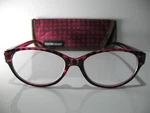Foster Grant Monica Magenta Reading Glasses Readers New W/ Case. Fixed Price $12.71.