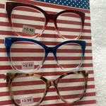 Max Studio Premium 3-PACK Reading Glasses Readers +2.50 New. Fixed Price $32.70.