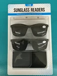 New Icon Men's Sunglass Reader Glasses Bifocals 2 Pack W/ Cases See Car. Fixed Price $14.95.