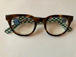 New Geo Daze Peepers Green Tortoise Blue Light Filtering Readers +2.50. Fixed Price $19.99.
