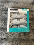 Design Optics By Foster Grant Reading Glasses +2.00 3 Pack Full Rim Plastic. Fixed Price $14.99.