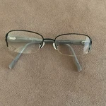 Vera Bradley Autumn Dogwood Half Rim Eyeglass Frames 50/17/138. Fixed Price $20.00.