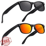 Lovivy Reader Glasses 2 Pack Rectangle Women +1.75 Black Orange Uv. Fixed Price $34.99.