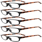 Eyekepper Classic Reading Glasses For Men 5 Pack Spring Hinges Readers Black. Fixed Price $48.26.
