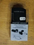 Foster Grant Gideon Microvision Reader, Foldable, +1.25. Fixed Price $16.99.