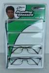 Black And Bronze Metal Spring Hinge Reading Glasses +1.25 I.image Lot Of. Fixed Price $24.00.