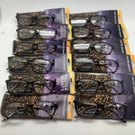 "12 Pair" Foster Grant Tara Brown +2.00 Readers Leopard Reading Glasses. Fixed Price $36.00.