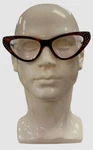 $145 Colors Optics Women's Brown Cat Eye Reading Glasses +1.50 Size 54-18-145. Fixed Price $31.58.