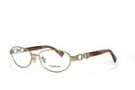 Coach Eyeglasses Gold Light Brown Horn Frame 52-16-135 5062 9206. Fixed Price $39.99.