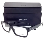 New Classic Prada Reading Glasses Vpr 16M 1AB-1O1 55-16 140 Black Frames Readers. Fixed Price $359.99.