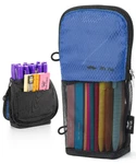 Mr. Pen- Standing Pencil Case Pouch, Sit Lay Mesh-view Design, Black Blue,. Fixed Price $9.99.