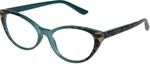 Foster Grant Moderna Diane Teal Reading Glasses W/ Soft Case. Fixed Price $14.99.