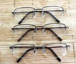 Half Rim Frame Reading Glasses Cheaters Specs With Spring Hinge. Fixed Price $12.35.