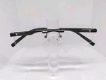 Foster Grant Rimless Glasses (frames Only) LO1215 Carbon Gun (53-16-140). Fixed Price $17.00.