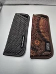 Set 2 Foster Grant Slim Soft Sleeve Grey, Brocade Cases For Reading Glasses. Fixed Price $11.99.