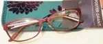 New! Foster Grant Pollyanne Bry 1.75 Reading Glasses W/soft Case Free Ship. Fixed Price $15.90.