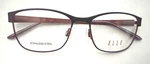Elle EL13397 Pu New Black Unisex Stylish Full Rim Eyeglasses 51-16-135. Fixed Price $39.00.