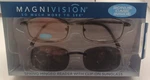 Foster Grant/magnivision Reading +2.00 New W/clip -on Sunglasses & Case. Fixed Price $9.99.