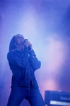 The Italian Singer Gianna Nannini Performs On Stage Amidst Lights - Old Photo 2. Fixed Price $6.50.