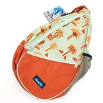 Kavu Paxton Women's Crossbody Orange Pack Sling Bag Tropical Palm Tree Gorpcore. Fixed Price $49.99.