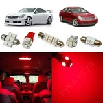 10X Red Led Lights Interior Package Kit For 2003-2006 Infiniti G35 IG1R. Fixed Price $15.15.
