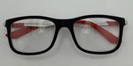 Ray Ban Frames Only Eyeglasses Rb 1549 3652 Black Red 48-16-125. Fixed Price $32.88.
