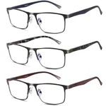 Lcbestbro Pack Business Blue Light Blocking Reading Glasses For Men, 3.0 Me.... Fixed Price $30.06.