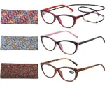 3-PACK Matte Cat Reading Glasses +1.50 Set Anti Eyestrain & Uv Glare Protect. Fixed Price $17.95.