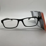 Tech By Foster Grant Tyler Blk Black +2.50 Rubberized Reading Glasses Readers. Fixed Price $9.95.