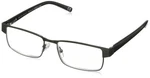 Foster Grant Men's Lorenzo Square Reading Glasses, Gunmetal/transparent, 59 M.... Fixed Price $23.74.