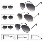 Retro Pilot Full Lens Reading Sunglasses Reader Metal Frame Spring Temples. Fixed Price $13.99.