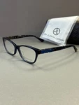Judith Leiber Jl 3006 Denim Blue Ladies Designer Eyeglasses Frames 54-16-140 New. Fixed Price $69.99.