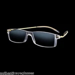 Progressive Reading Glasses Multifocal Invisible Bifocal Readers By Eschenbach. Fixed Price $79.95.