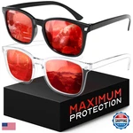 Livho Blocking Gaming Glasses Blue Green Light For Computer Sleeping Dual. Fixed Price $25.98.