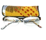 New Vera Bradley Readers Reading Eyeglasses Ellen Painted Feathers +2.50. Fixed Price $24.13.