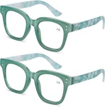2 Pack 1.50 Reading Glasses Women Blue Light Blocking Readers. Fixed Price $15.00.