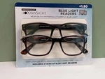 Xtrasight By Foster Grant Reading Glasses Calgary (2 Pack) Blue Light. Fixed Price $16.99.