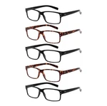 Norperwis Reading Glasses 5 Pairs Quality Readers Spring Hinge For Re.... Fixed Price $15.00.