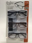 Design Optics Foster Grant Full Frame Classic 3-PACK Reading Glasses +1.25. Fixed Price $28.98.