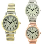 Mens Ladies 33MM Easy Reader Stretch Elastic Band Fashion Watch Low Price. Fixed Price $7.88.